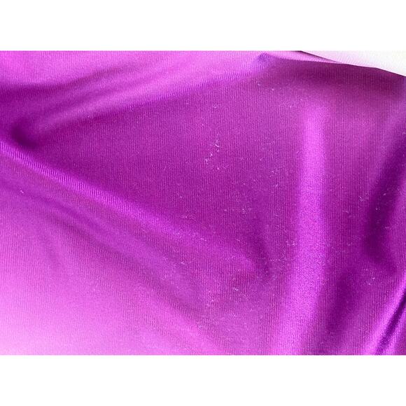 Hosbjerg Cisalo Ombre Pull-On Pant Satin Look Green Purple Stretch Lounge Size S - Picture 6 of 10